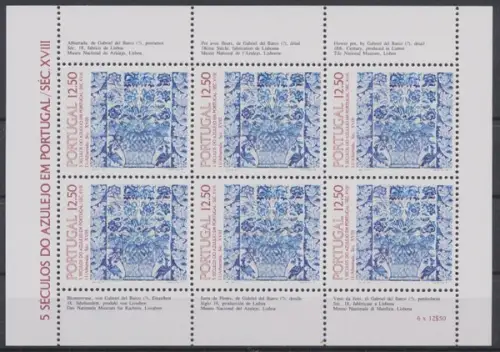Portugal, MiNr. 1611 Kleinbogen, postfrisch - 601615