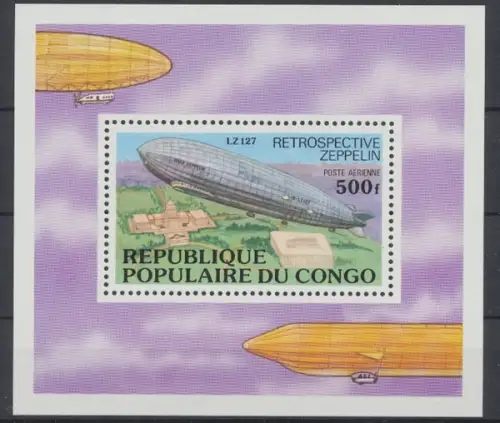Kongo (Brazzaville), MiNr. Block 11, postfrisch - 601710