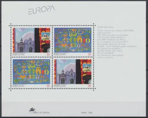 Portugal, MiNr. Block 93, postfrisch - 601634