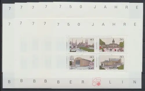 Berlin, MiNr. Block 8, 10 Blöcke, postfrisch - 602956