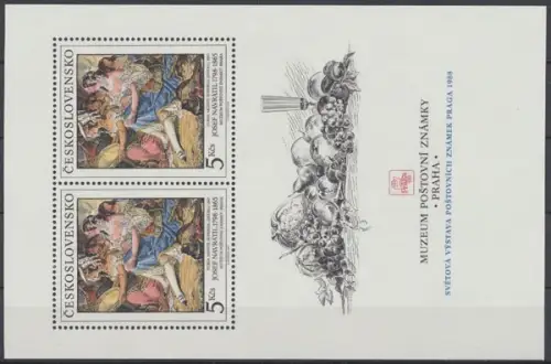 Tschechoslowakei, MiNr. Block 88, postfrisch - 603571