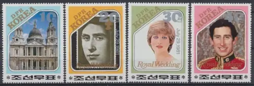 Korea - Nord, Michel Nr. 2161-2164, postfrisch / MNH - 603043