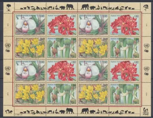 UNO Genf, MiNr. 288-291 Kleinbogen, postfrisch - 690549