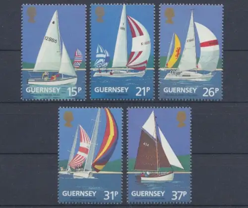 Guernsey, MiNr. 522-526, postfrisch - 603476