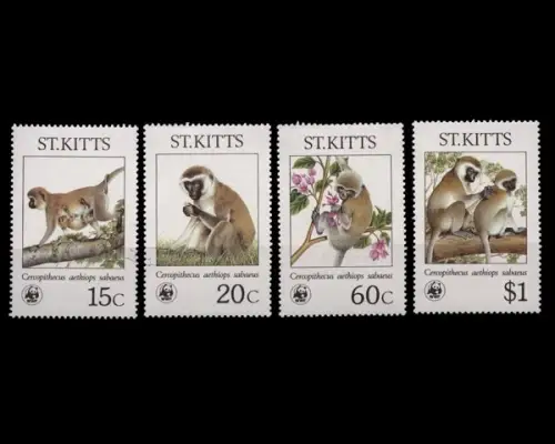 St. Kitts, Michel Nr. 184-187, postfrisch/MNH - 690775