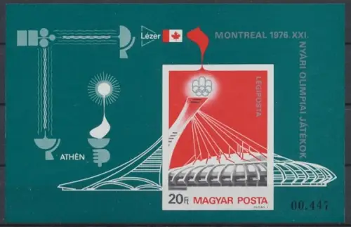 Ungarn, MiNr. Block 119 B, postfrisch - 603260