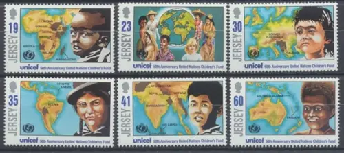 Jersey, MiNr. 727-732, postfrisch - 603201