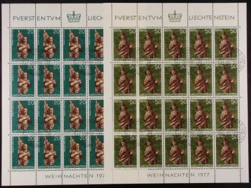 Liechtenstein, Michel Nr. 688-691 KB, Ersttagssonderstempel - 690603