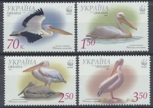 Ukraine, MiNr. 897-900 A, postfrisch - 605341