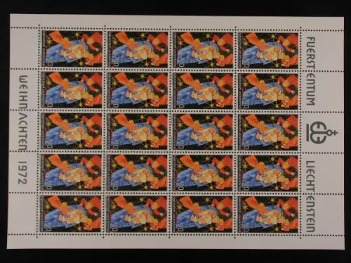 Liechtenstein, MiNr. 578 Bogen, postfrisch - 690599