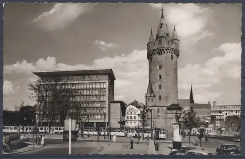 Frankfurt a. Main, Eschenheimer Turm m. Bayer-Haus - 412367