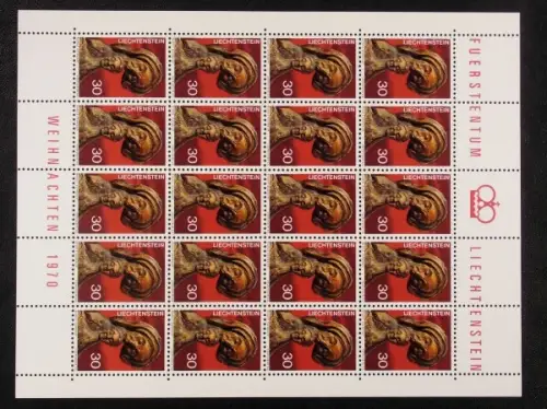 Liechtenstein, MiNr. 532 Bogen, postfrisch - 690597