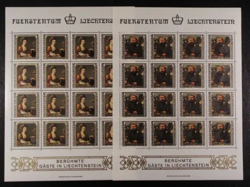 Liechtenstein, MiNr. 809-812 KB, postfrisch - 690626