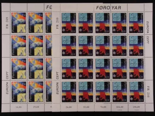 Färöer, Michel Nr. 215-216 KB, postfrisch / MNH - 690655