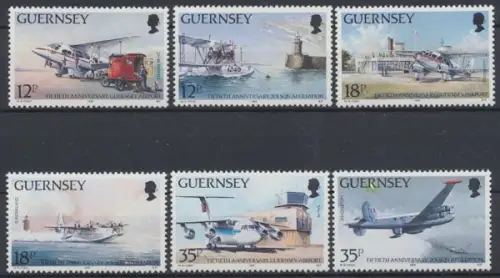 Guernsey, MiNr. 453-458, postfrisch - 603468