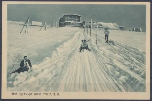 Neue Schlesische Baude, Riesengebirge im Winter - 412271