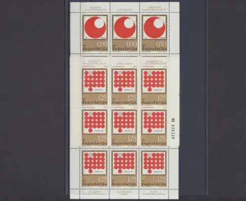 Jugoslawien, Michel Nr. 1418-1419 KB, postfrisch - 609497
