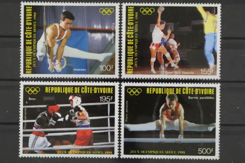 Elfenbeinküste, MiNr. 970-973 A, postfrisch - 694822