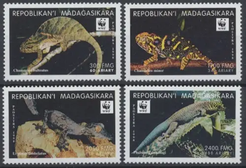Madagaskar, Michel Nr. 2313-2316, postfrisch/MNH - 604586
