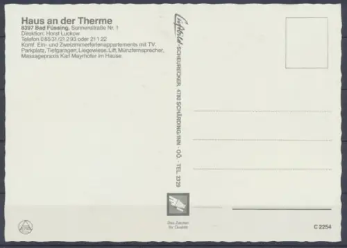 Bad Füssing, Haus an der Therme - 412299