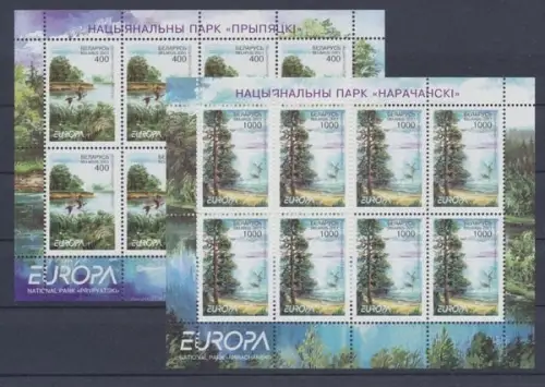 Belarus / Weissrußland, MiNr. 409-410 Kleinbogen, postfrisch - 61547