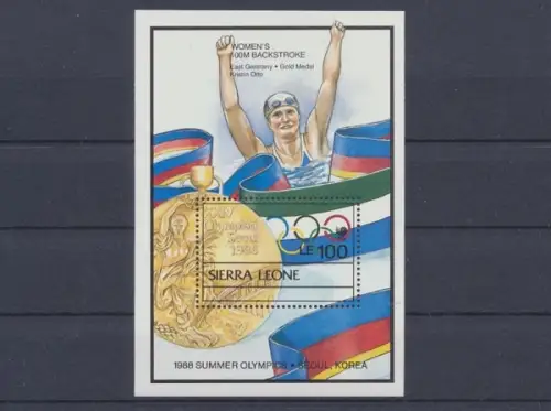 Sierra Leone, MiNr. Block 96, postfrisch - 62838