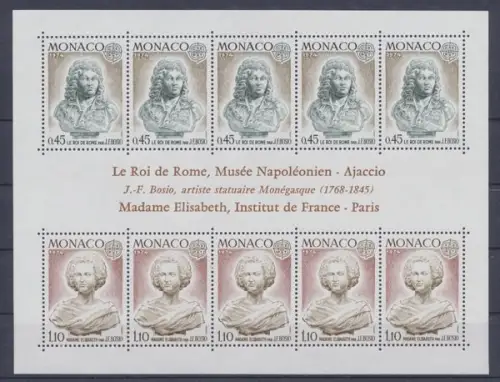 Monaco, MiNr. Block 7, postfrisch - 692385