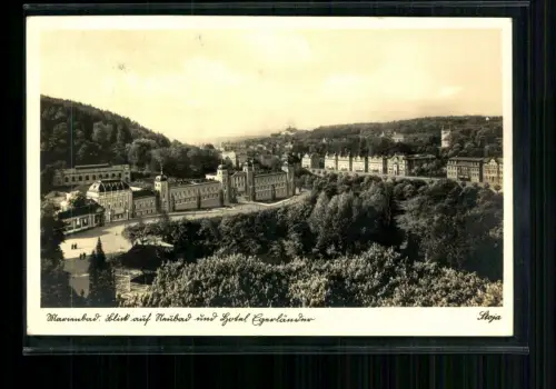 Marienbad, Blick auf Neubad u. Hotel Egerländer - 413130