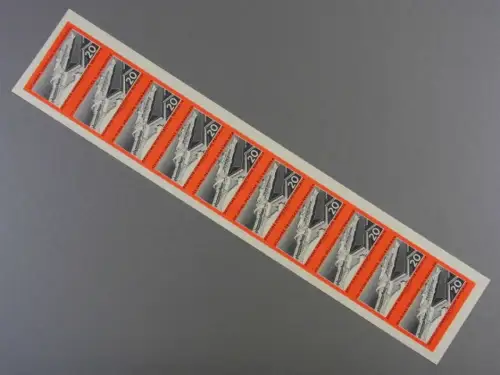 DDR, MiNr. 805 B Zehnerstreifen, postfrisch - 691073M