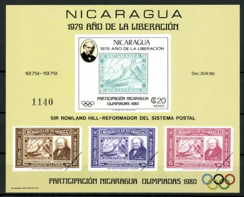 Nicaragua, MiNr. Block 112, postfrisch - 691411