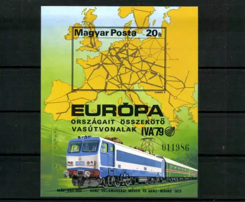 Ungarn, MiNr. Block 137 B, postfrisch - 692622