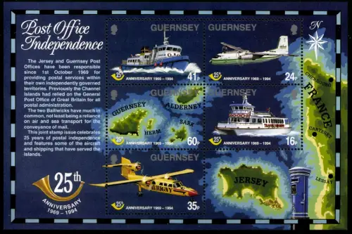 Guernsey, MiNr. Block 13, postfrisch - 609176