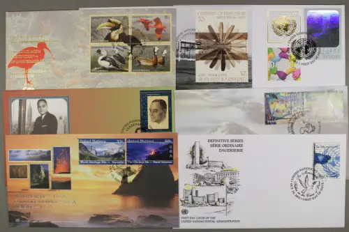 UNO New York, 7 Esttagsbriefe aus 2003 - 610255