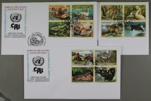 UNO - Genf, MiNr. 385-388, Gemeinschaftsausgaben, FDC - 610279