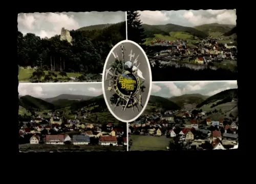 Schenkenzell, Schwarzwald, 4 Bilderkarte - 414493