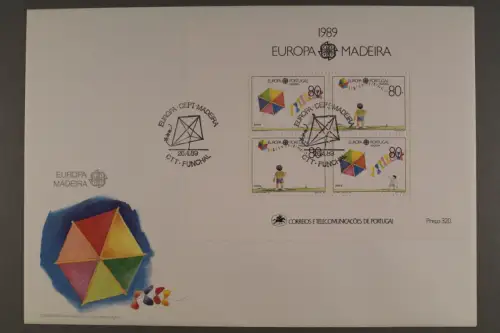 Madeira, MiNr. Block 10, FDC - 613033M