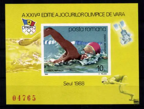 Rumänien, MiNr. Block 243 B, postfrisch - 612073