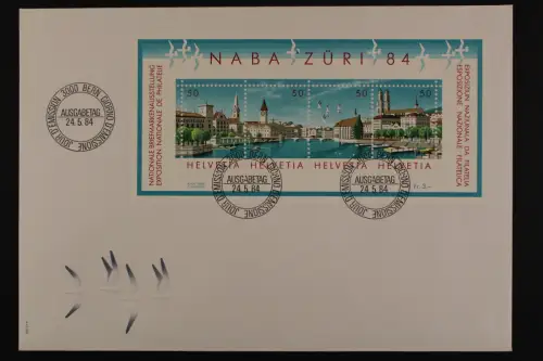 Schweiz, MiNr. Block 24, FDC - 614025