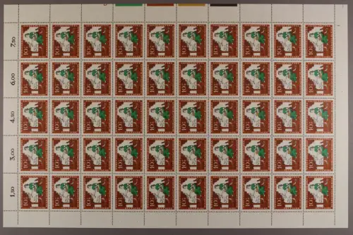 Berlin, MiNr. 266, 50er Bogen, Formnummer 1, PLF I, postfrisch - 612289M