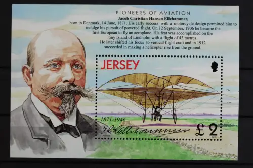 Jersey, Flugzeuge, MiNr. Block 36, postfrisch - 614231