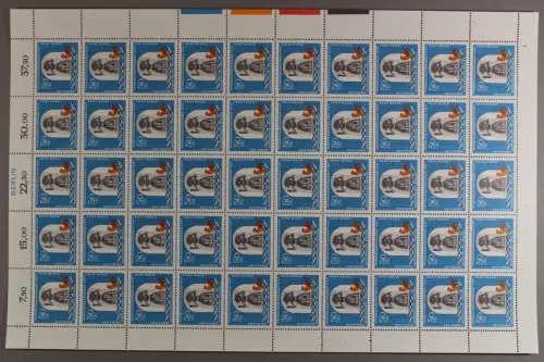 Berlin, MiNr. 313, 50er Bogen, FN 1, PLF I + II, postfrisch - 612340M
