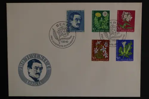 Schweiz, MiNr. 722-726, FDC - 613435