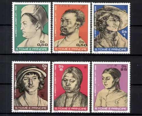 Sao Tome + Principe, MiNr. 585-590, postfrisch - 612967