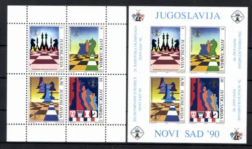 Jugoslawien, MiNr. Block 38 + 39, postfrisch - 612705