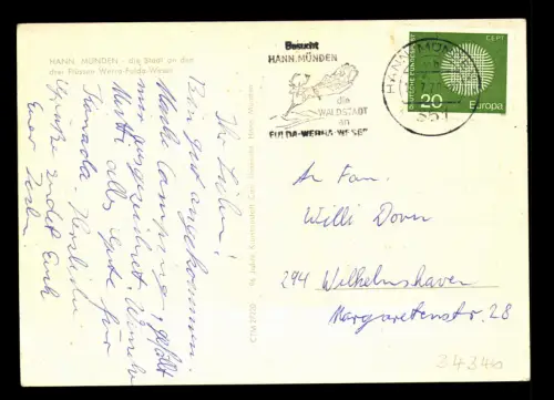 Hannoversch-Münden, Luftbild - 415726