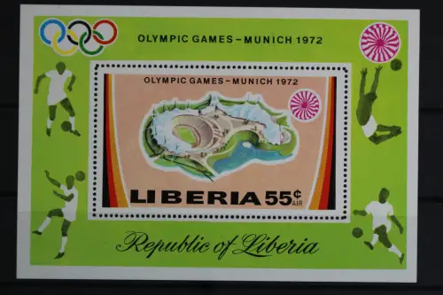 Liberia, Olympiade, MiNr. Block 60, postfrisch - 617399