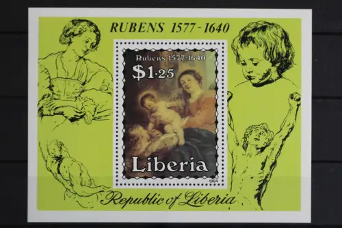 Liberia, Gemälde, MiNr. Block 107, postfrisch - 617405