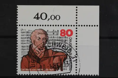 Deutschland (BRD), MiNr. 1284, Ecke rechts oben, EST - 619202