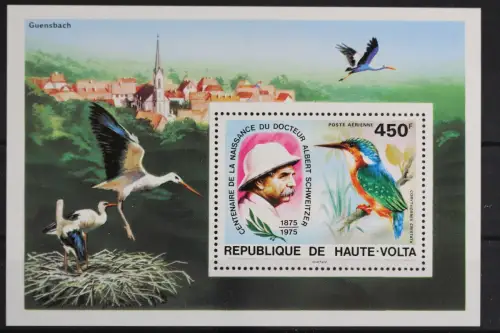 Obervolta, Vögel, MiNr. Block 35, postfrisch - 617463