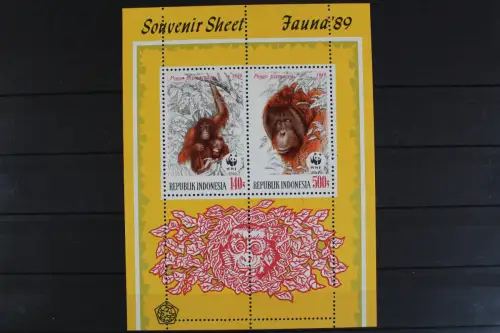 Indonesien, Tiere, MiNr. Block 68, postfrisch - 617248